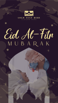 Eid Al Fitr Facebook Story example 1