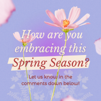 Spring Customer Engagement Instagram Post Design