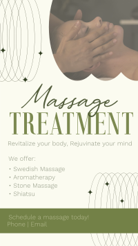 Spa Massage Treatment Instagram Reel Image Preview