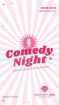 Comedy Night Facebook Story