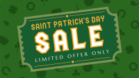 Lucky Irish Pattern Facebook Event Cover