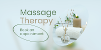 Massage Therapy Twitter Post Design