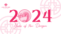 Dragon New Year Facebook Event Cover