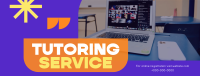 Kids Tutoring Service Facebook Cover Image Preview