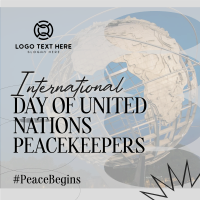 UN Peacekeepers Day Instagram Post
