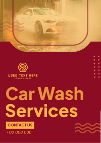 Sleek Car Wash Services Flyer