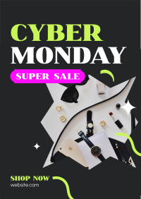 Cyber Super Sale Flyer