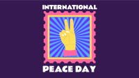 Peace Day Stamp Facebook Event Cover Image Preview