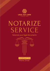 Legal Documentation Flyer