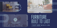 Shop Furniture Selection Twitter Post