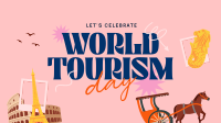 World Tourism Day Greeting Animation