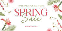 Sale of Spring Twitter Post