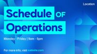 Corporate Schedule Animation