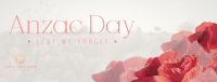 Anzac Flowers Facebook Cover
