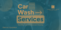 Unique Car Wash Service Twitter Post