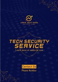 Tech Security Flyer example 2