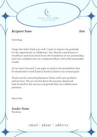 Corporate Letterhead example 4