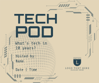 Technology Podcast Session Facebook Post