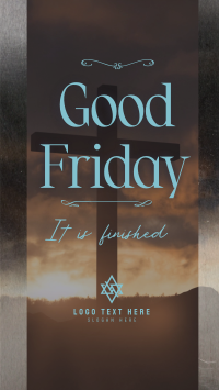 Peaceful Good Friday Facebook Story