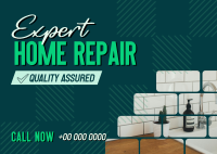 Expert Home Repair Postcard