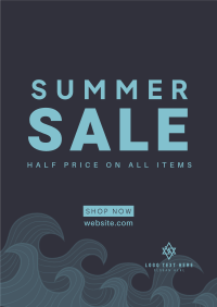 Summer Waves Sale Flyer