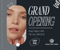 Salon Grand Opening Facebook Post