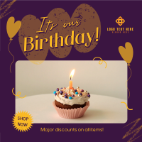 Birthday Business Promo Instagram Post