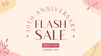 Special Anniversary Sale Facebook Event Cover