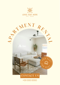 Apartment Rental Minimalist Flyer