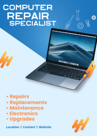 Computer Repair Specialist Poster