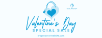 Valentine Heart Bag Facebook Cover Image Preview