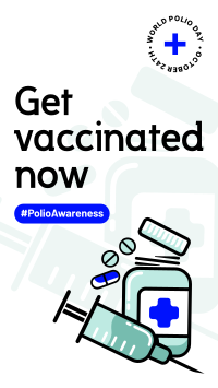 Be Safe from Polio Instagram Story