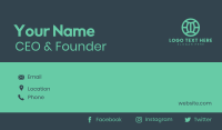 Center Banner Business Card