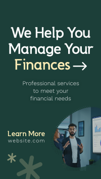 Modern Business Financial Service Instagram Story