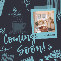 Polaroid Cafe Coming Soon Instagram Post Image Preview