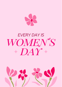 Women's Day Everyday Poster