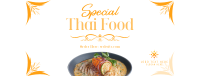 Special Thai Food Facebook Cover