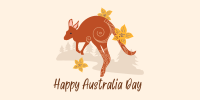 Kangaroo Australia Day Twitter Post