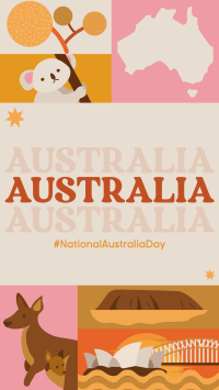 Modern Australia Day  Instagram Story