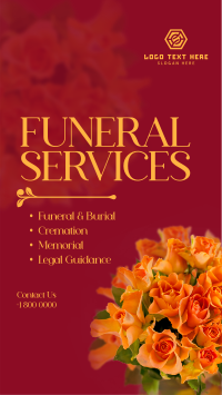 Funeral Bouquet TikTok Video