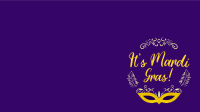 Fancy Mardi Gras Zoom Background