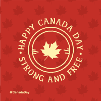 Canada Day Badge Linkedin Post