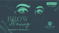 Eyebrow Waxing Service Video