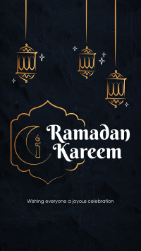 Ramadan Pen Stroke Instagram Story