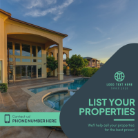 Villa Property Listing Instagram Post