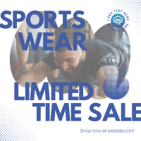 Sportwear Promo Linkedin Post Design