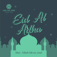 Eid Mubarak Instagram Post example 1