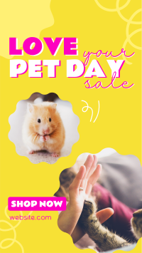 Love Your Pet Day Sale Facebook Story