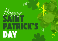 Fun Saint Patrick's Day Postcard