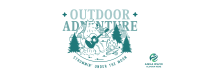 Outdoor Adventure Camping Facebook Cover Image Preview